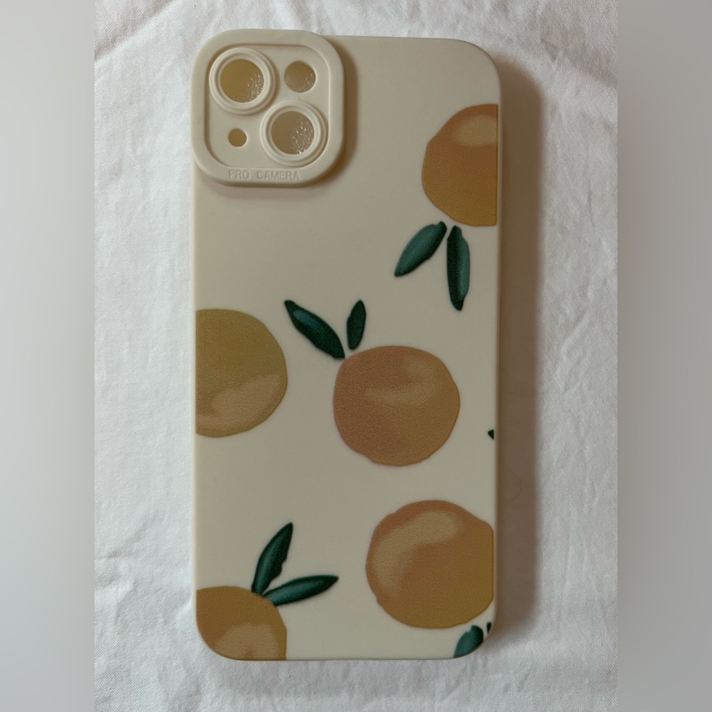 iPhone 14 Plus Phone Case-Orange Fruit